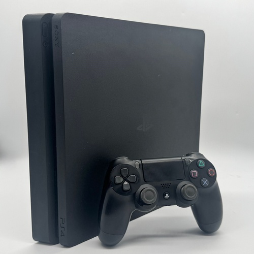 Sony PlayStation 4 Slim 500GB Console CUH-2202B Black with Controller and Leads