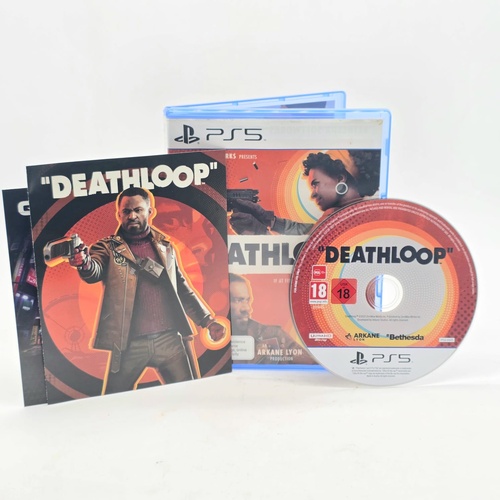 Deathloop PS5 PlayStation 5 Complete Game Action Shooter