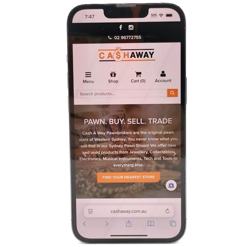 Apple iPhone 13 Pro Sierra Blue 256GB 6.1 Inch Smartphone Unlocked