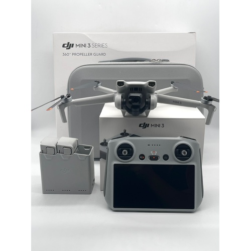 DJI Mini 3 Fly More Combo with RC Controller 4K HDR Camera Drone and Accessories