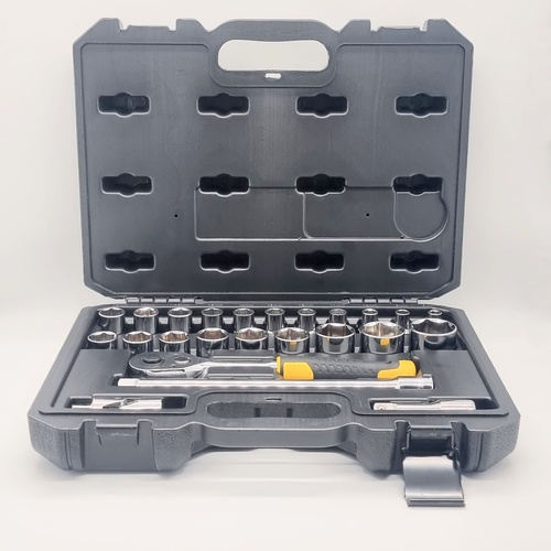 Stanley STMT82830-1 24 Piece 1/2 Inch Drive Socket Set