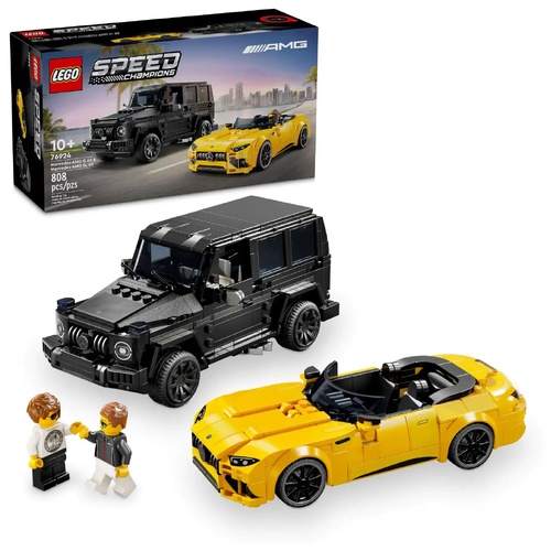 LEGO Speed Champions Mercedes-AMG G 63 Mercedes-AMG SL 63 Set 76924 Ages 10+