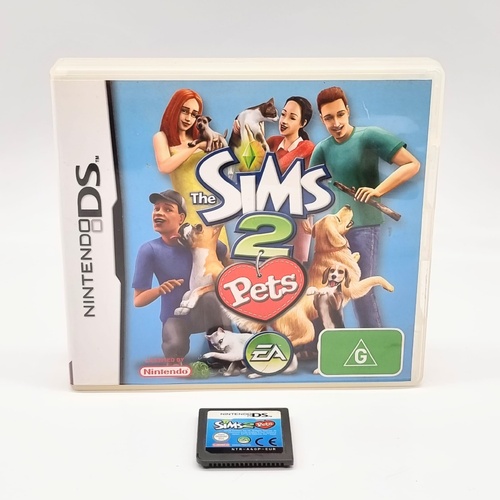 The Sims 2 Pets Nintendo DS Game EA Simulation Virtual Pet