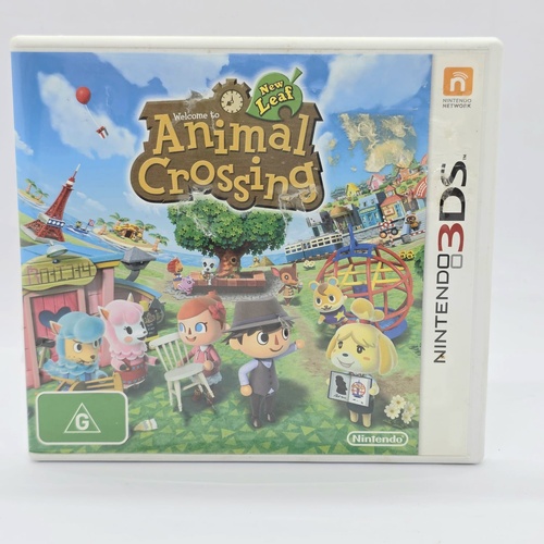 Animal Crossing New Leaf Nintendo 3DS Cartridge Video Game