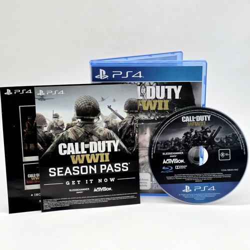Call of Duty WWII PS4 PlayStation 4 Game Activision World War 2
