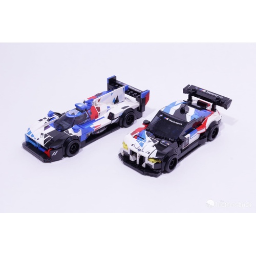 LEGO Speed Champions BMW M4 GT3 and BMW M Hybrid V8 Set 76922 Ages 9+