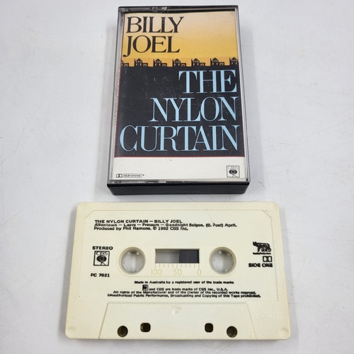Billy Joel The Nylon Curtain Cassette Tape Vintage Pop Rock Classic