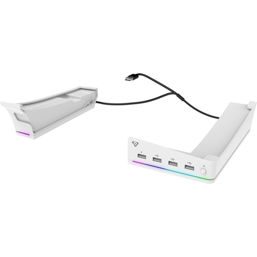 Laser Gaming RGB Horizontal Stand for PlayStation Slim Digital and Disc Editions