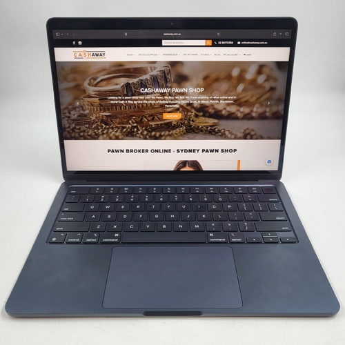 Apple MacBook Air M2 2022 13.6 Inch Midnight A2681 16GB RAM 256GB SSD