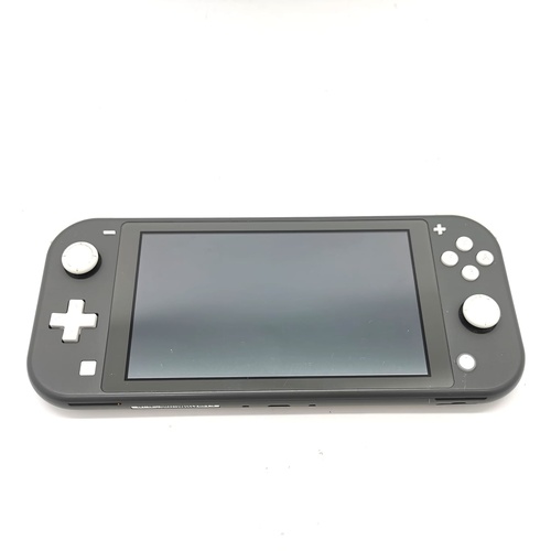 Nintendo Switch Lite Handheld Gaming Console Grey Edition with Power Supply