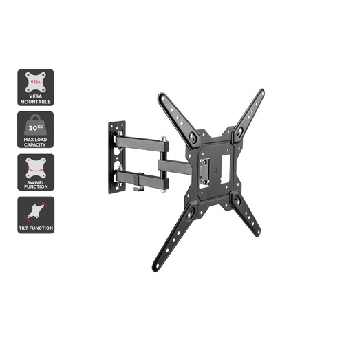 Kogan Tilt Extendable Full Motion TV Wall Mount for 23-55 Inch TV KAWLMFM55MA