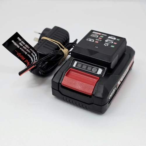 Ozito 2.0Ah 18V Battery PXBP-200 with PXCG-120 Compact Charger