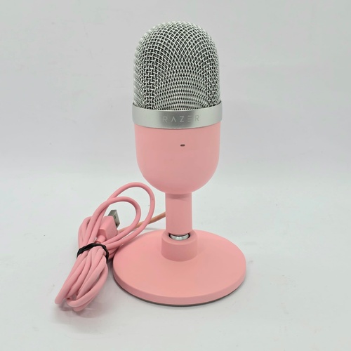 Razer Seiren Mini Ultra Compact USB Microphone Quartz Pink RZ19-0345