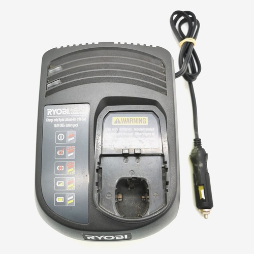 Ryobi One+ 14.4 18V Dual Chemistry Car Battery Charger BCL1418IV
