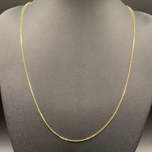 Ladies 22ct Yellow Gold Classic Curb Link Necklace