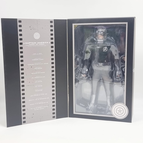 Sideshow Captain America Concept Art Version MMS488 1/6 Collectible Figure