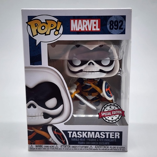 Funko Pop Marvel 892 Taskmaster Special Edition Vinyl Bobblehead Figure