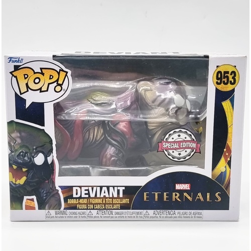 Funko Pop Marvel Eternals Deviant #953 Special Edition Bobblehead Vinyl Figure