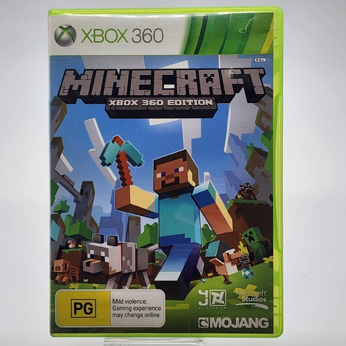 Minecraft Xbox 360 Edition Game Microsoft Xbox 360 Adventure