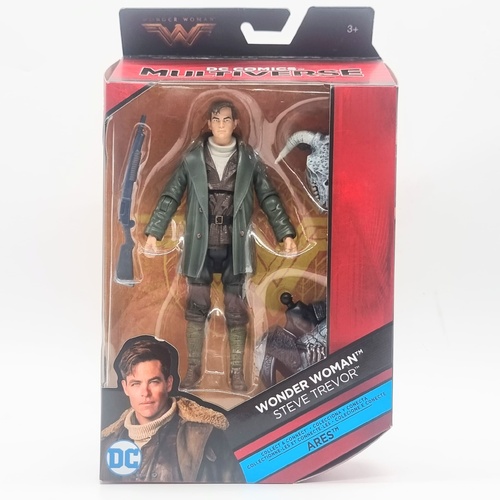 Mattel DC Wonder Woman Multiverse Ares Series Steve Trevor Action Figure