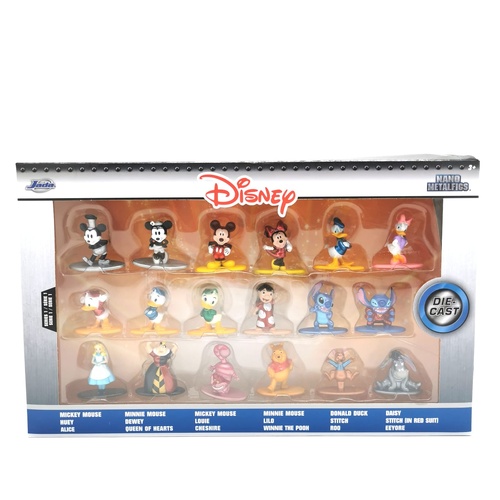 Jada Disney Nano Metalfigs 18 Pack Series 1 Diecast Collectible Set