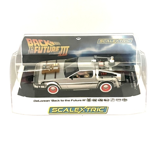 Scalextric C4307 DeLorean Back to the Future III 1:32 Slot Car