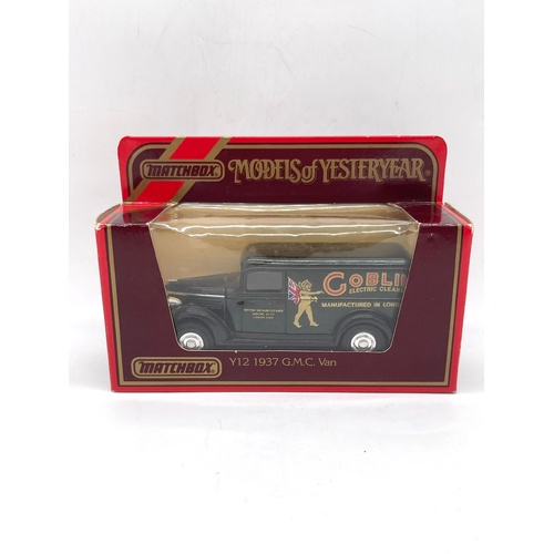Matchbox Models of Yesteryear Y12 1937 G.M.C. Van Goblin Electric Cleaners