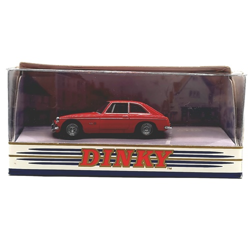 Matchbox Dinky DY019/B 1973 MGB GT V8 1:43 Diecast Dark Red Model Car
