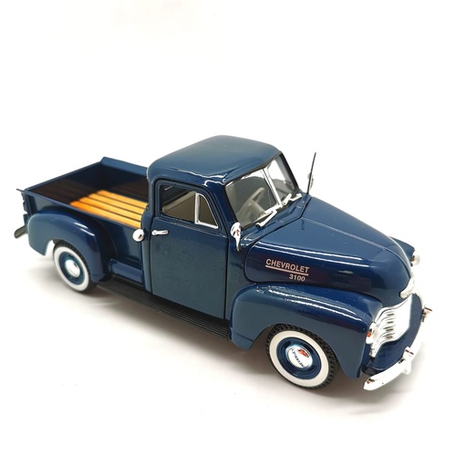 National Motor Museum Mint 1953 Chevrolet 3100 Pickup Blue Diecast 1:32 CHPK53