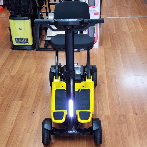 Pride Go Go Carbon Mobility Scooter NFC Display 136kg 16km with Keys