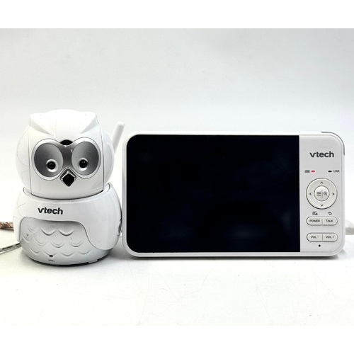 VTech BM5550-OWL 5 Inch Pan and Tilt Colour Video Baby Monitor with Screen
