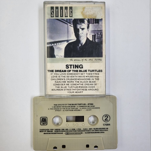 Sting The Dream Of The Blue Turtles Cassette Tape