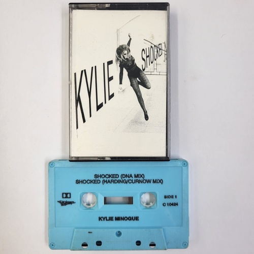 Kylie Minogue Shocked DNA Mix Cassette Tape Pop Rare C10424