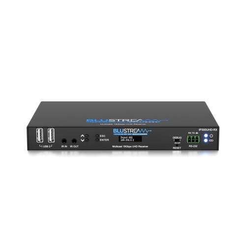 Blustream IP300UHD-RX 4K 60Hz IP Multicast HDMI 2.0 Video Receiver