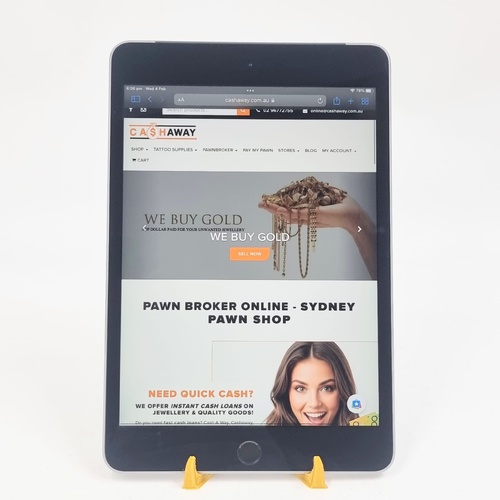 Apple iPad Mini 4 128GB Silver WiFi and Cellular 7.9 Inch Retina Display