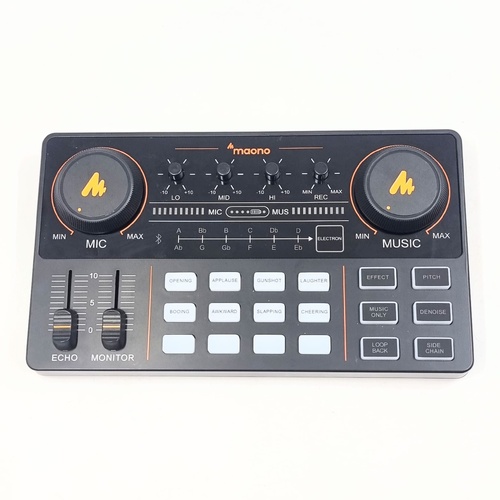 Maonocaster Lite Podcast Console AU-AM200 with Microphone and Manual