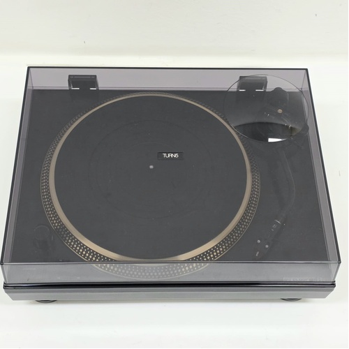 Reloop Turn 5 Direct Drive HiFi Turntable System with RCA and Power Cables