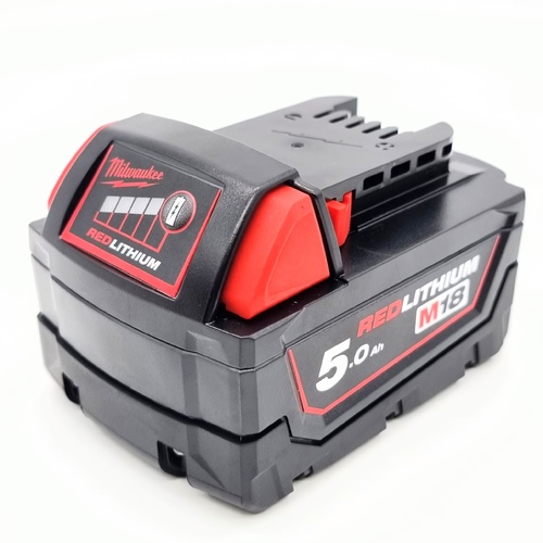 Milwaukee M18 18V RedLithium-Ion 5.0Ah Extended Capacity Battery Pack M18B5