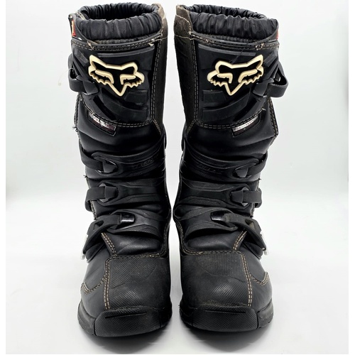 Fox Comp 5 MX Tech Motocross Boots Youth US Y7 EU 40 Off Road Riding