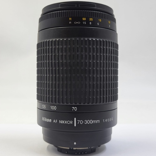 Nikon AF Nikkor 70-300mm f/4-5.6G Telephoto Zoom Camera Lens