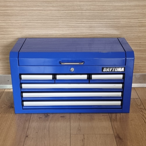 Daytona D6SLBLU 26 Inch Heavy Duty 6 Drawer Tool Chest Blue with 1 Key