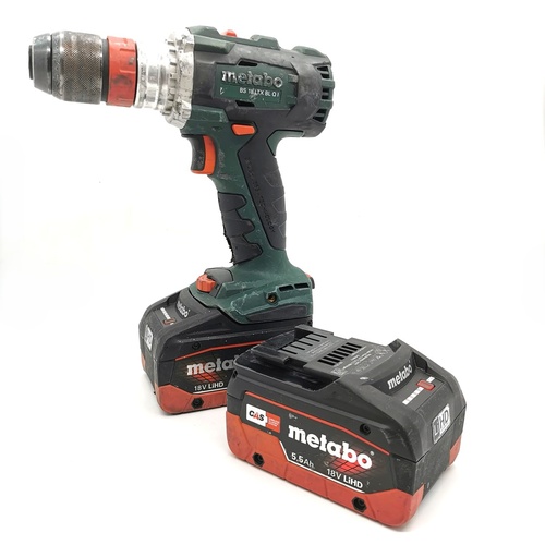 Metabo BS 18 LTX BL Q I 18V Drill Driver with 2x 5.5Ah Batteries