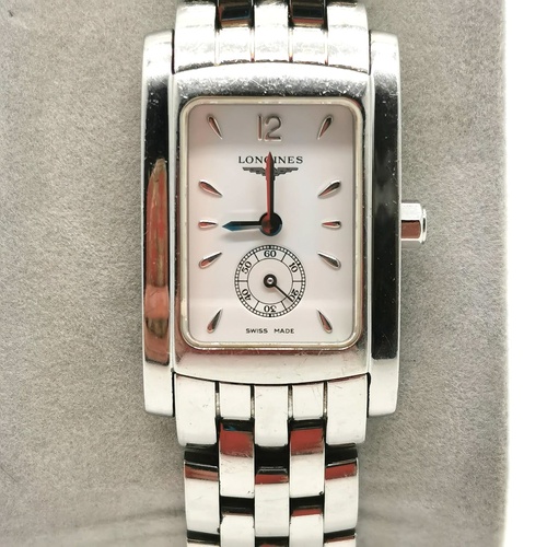 Longines DolceVita L5.155.4 Ladies Swiss Quartz Watch Stainless Steel