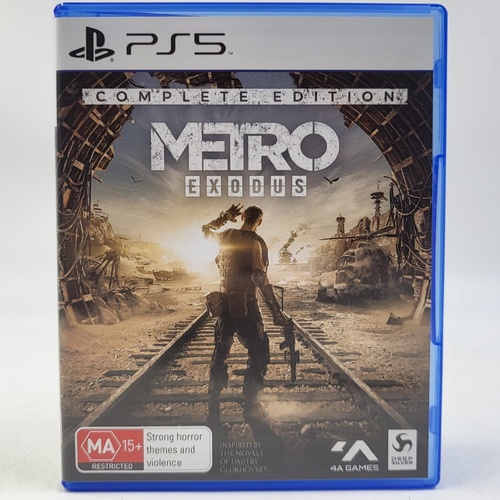 Metro Exodus Complete Edition PS5 PlayStation 5 Video Game