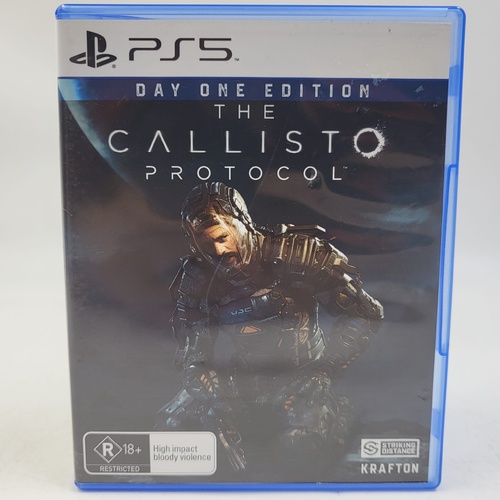 The Callisto Protocol Day One Edition PlayStation 5 PS5 Video Game