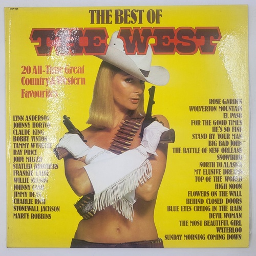 The Best Of The West 20 All Time Great Country and Western Favourites Vinyl LP