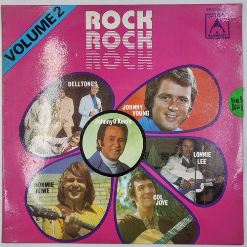 Rock Rock Rock Volume 2 Vinyl LP Record SRA250.143 Compilation
