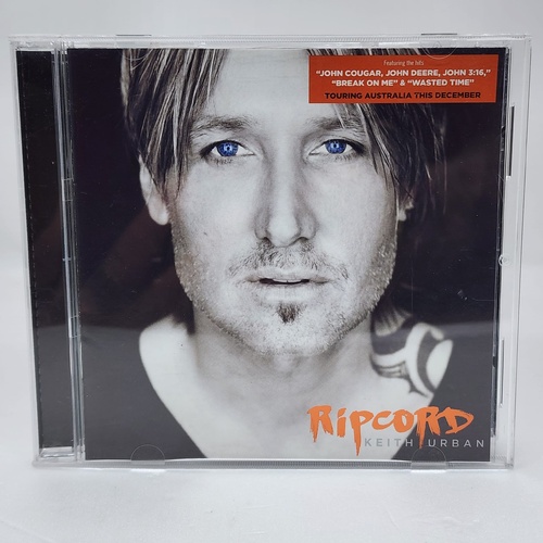 Keith Urban Ripcord CD Album Country Pop 2016 Disc