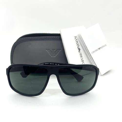 Emporio Armani EA4029 5042/71 64mm Mens Sunglasses Black with Case