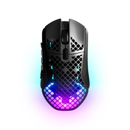 SteelSeries Aerox 9 Ultra Lightweight Wireless MMO MOBA Gaming Mouse